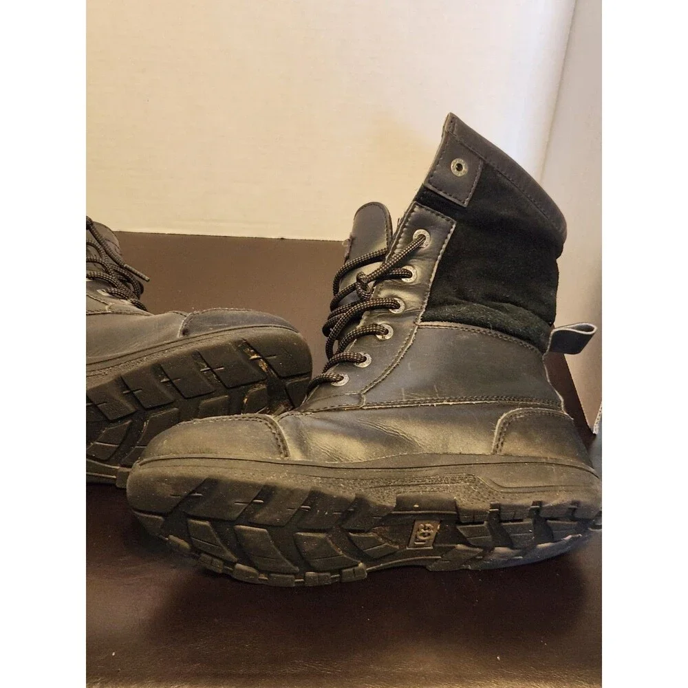 Ugg S/N 1098890k Lace Up Ankle Boots Black Size US 5 Winter Boot